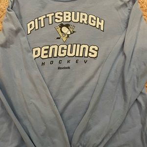 penguins long sleeve tee
